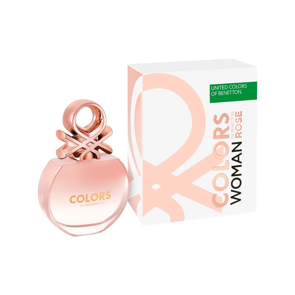PERFUME FEMININO EAU DE TOILETTE BENETTON COLORS ROSE HER WOMAN - 80ML