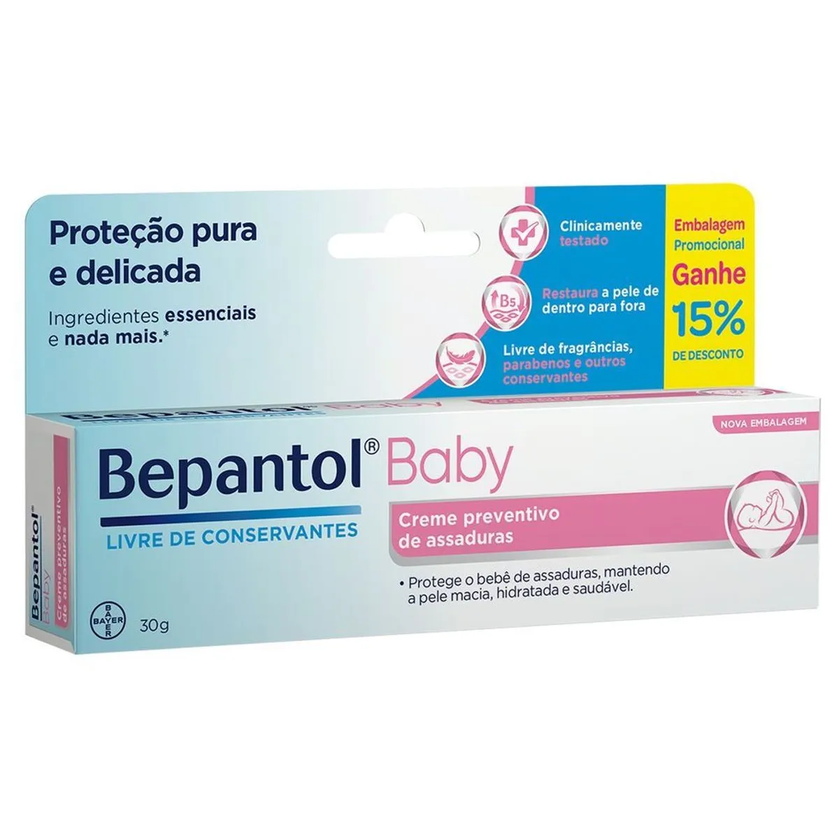 Creme para Assaduras Bepantol Baby 30g