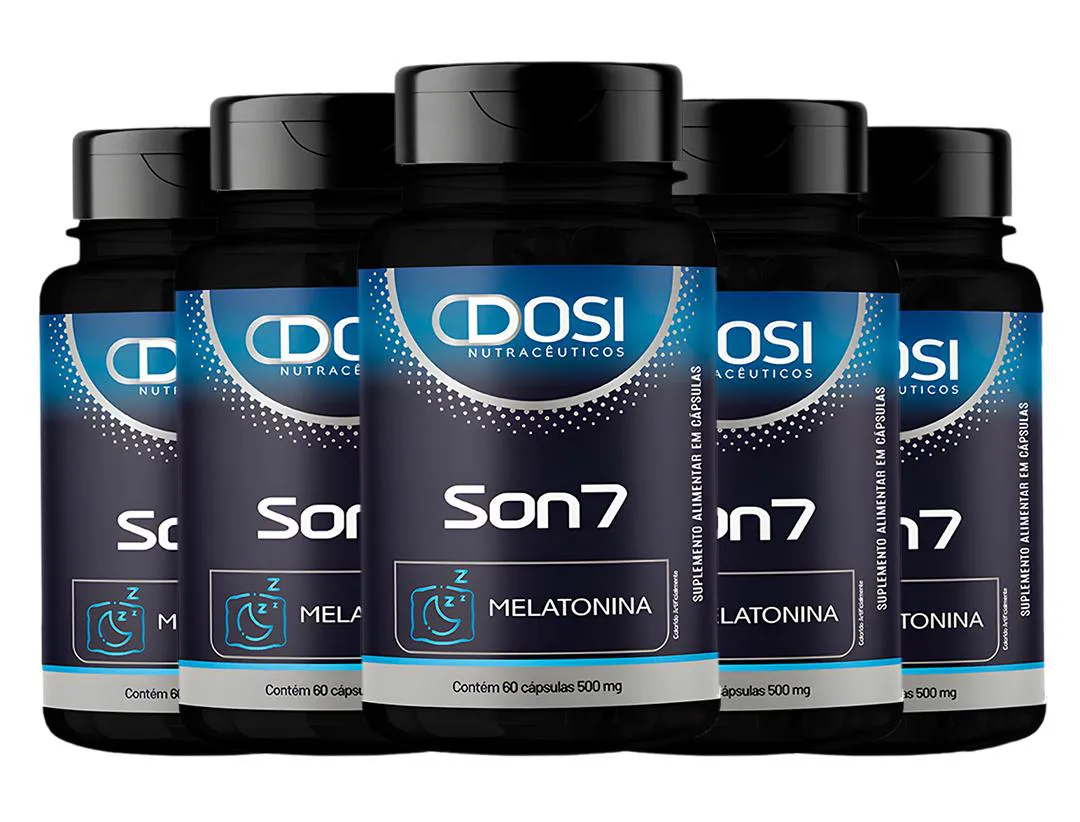 Kit com 5 Melatonina- Son7