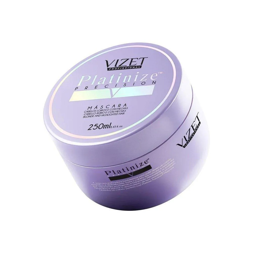 MáSCARA VIZET PLATINIZE PRECISION 250G