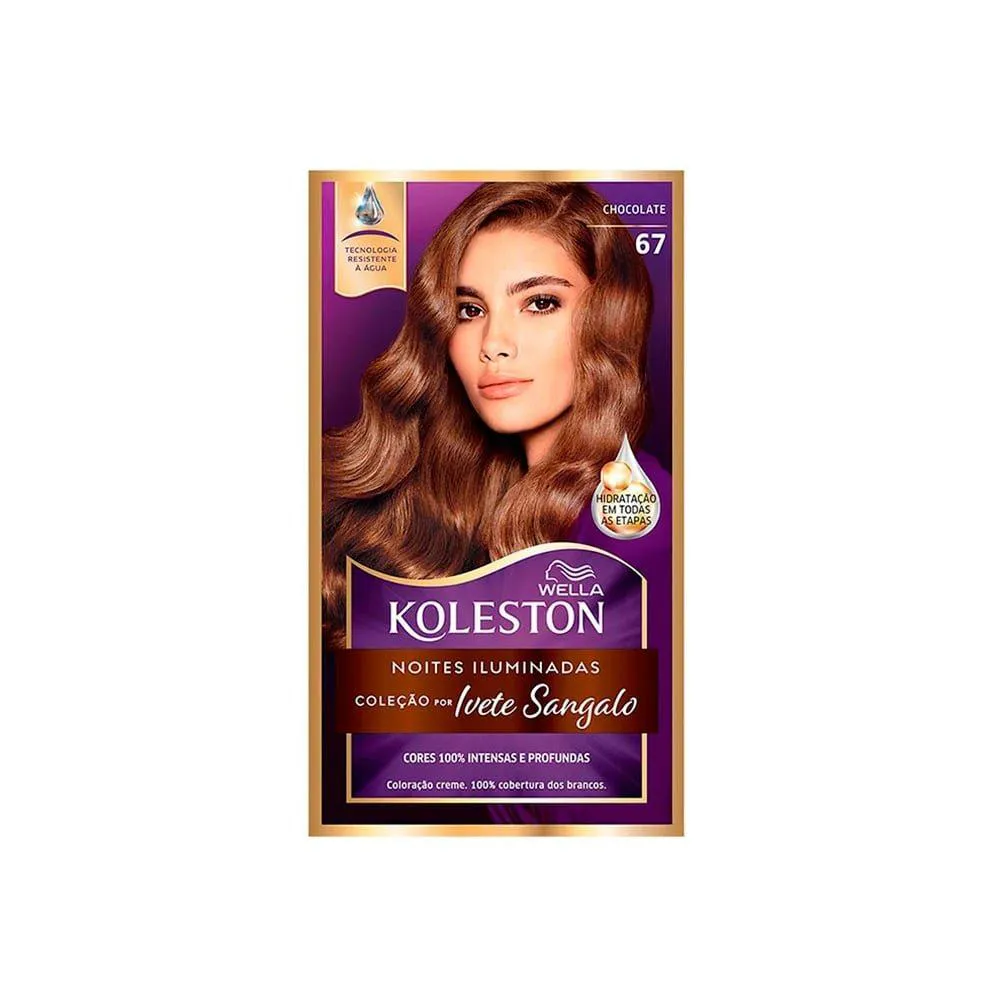 TINTURA KOLESTON 67 CHOCOLATE 55G