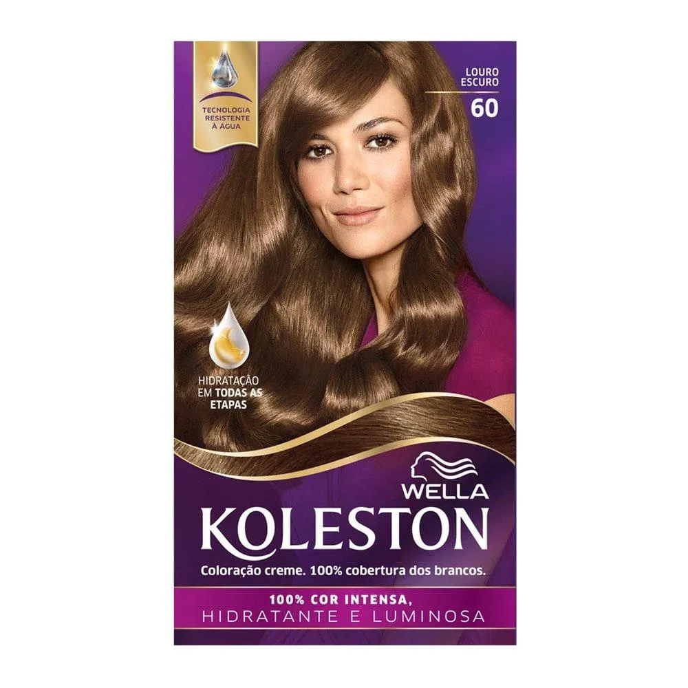 TINTURA KOLESTON 60 LOURO ESCURO 55G