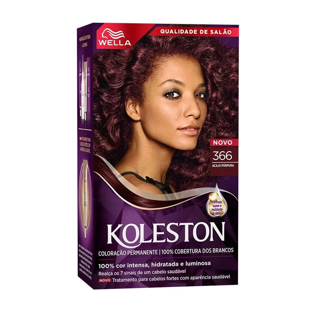 TINTURA KOLESTON 366 ACAJU PúRPURA 55G