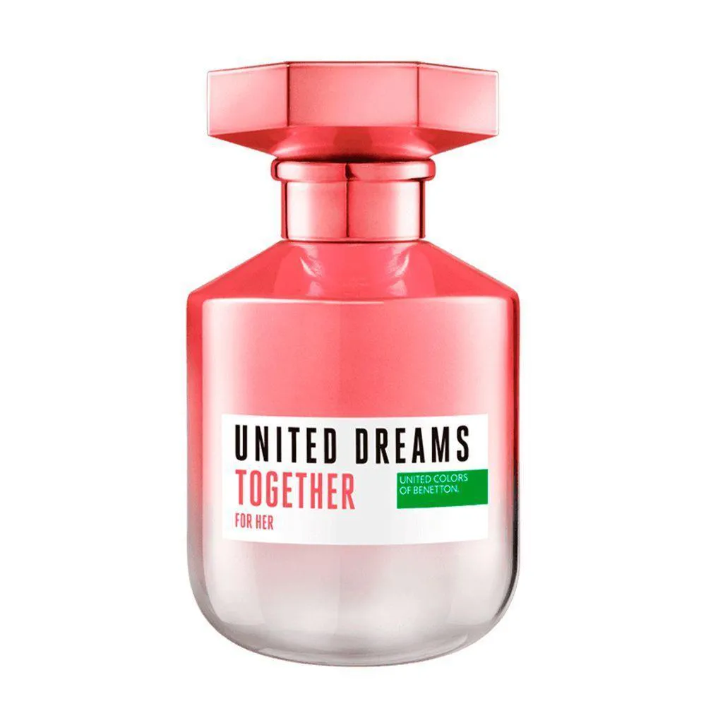 BENETTON UNITED DREAMS TOGETHER FOR HER EAU DE TOILETTE - PERFUME FEMININO 50ML
