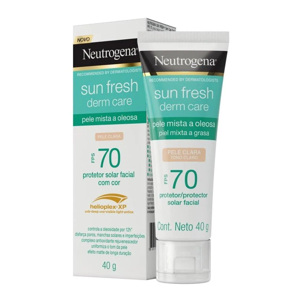 PROTETOR FACIAL NEUTROGENA PELE CLARA FPS 70 40G