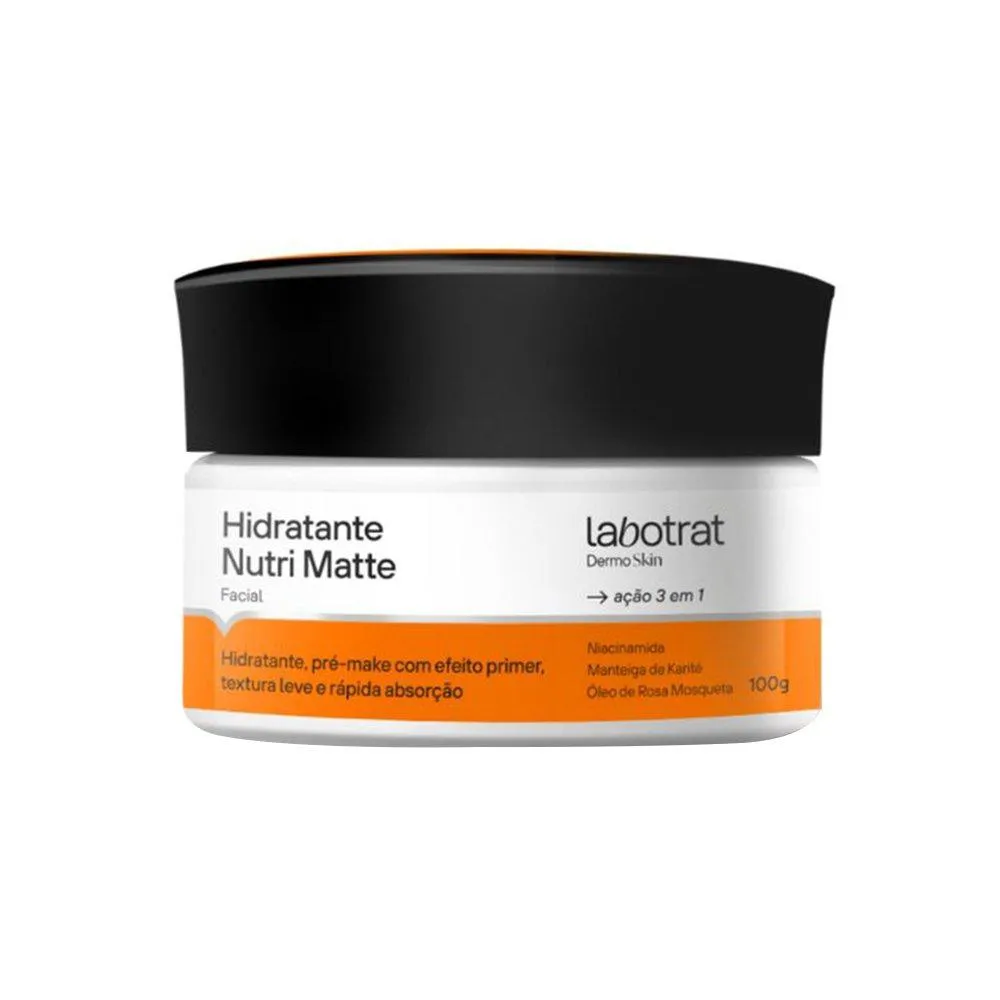 HIDRATANTE FACIAL LABOTRAT NUTRI MATTE DERMO SKIN 100G