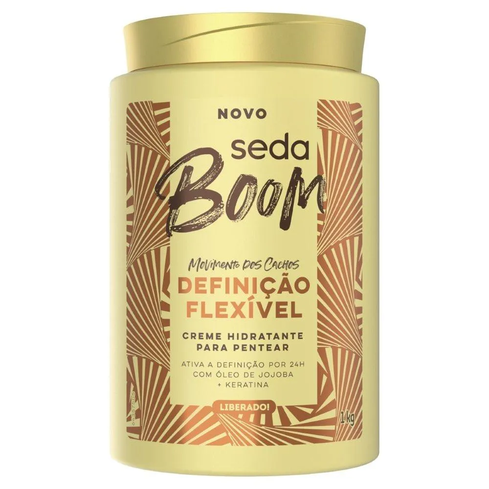 CREME PARA PENTEAR SEDA BOOM DEFINIçãO FLEXíVEL 1KG