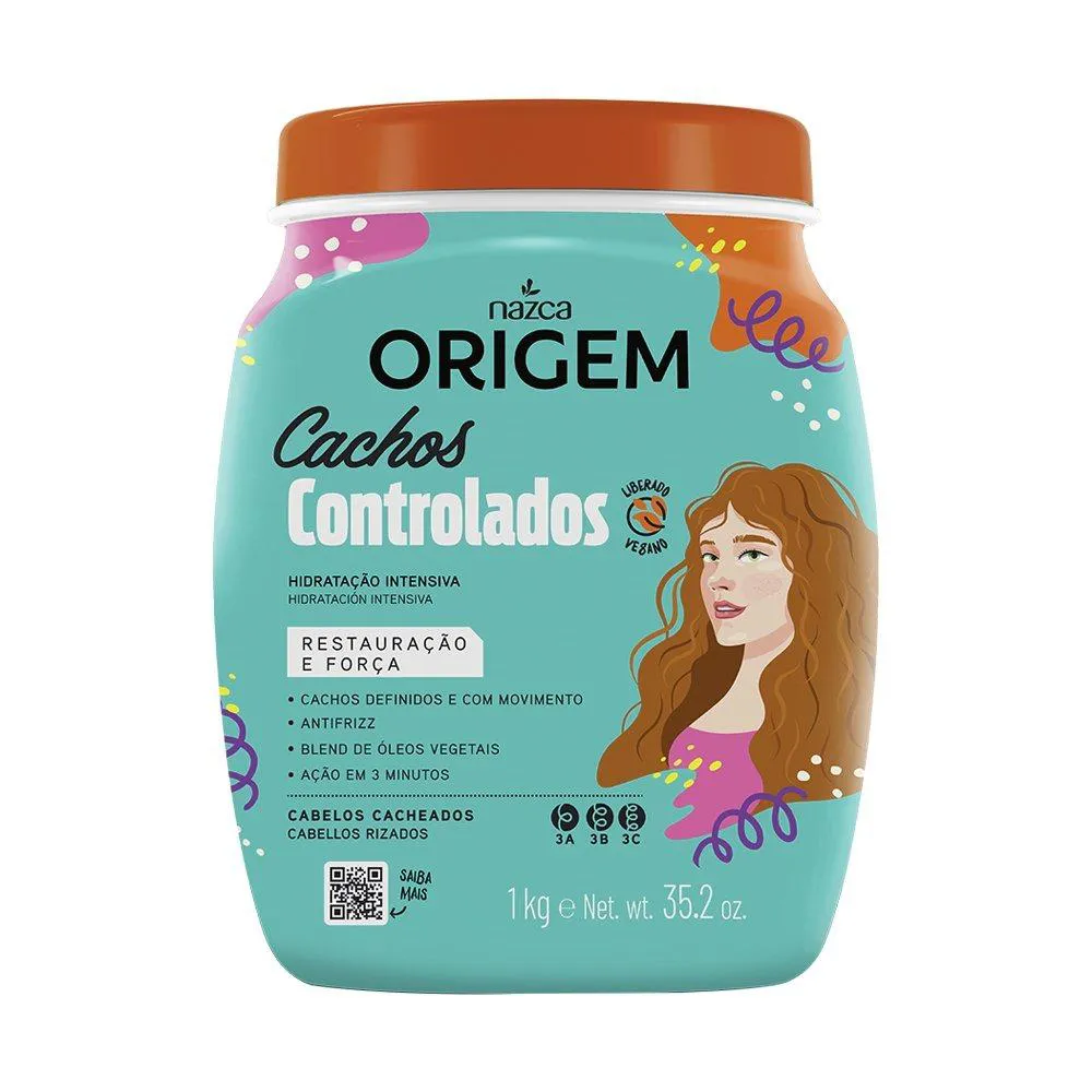 CREME DE TRATAMENTO ORIGEM CACHOS CONTROLADOS 1KG