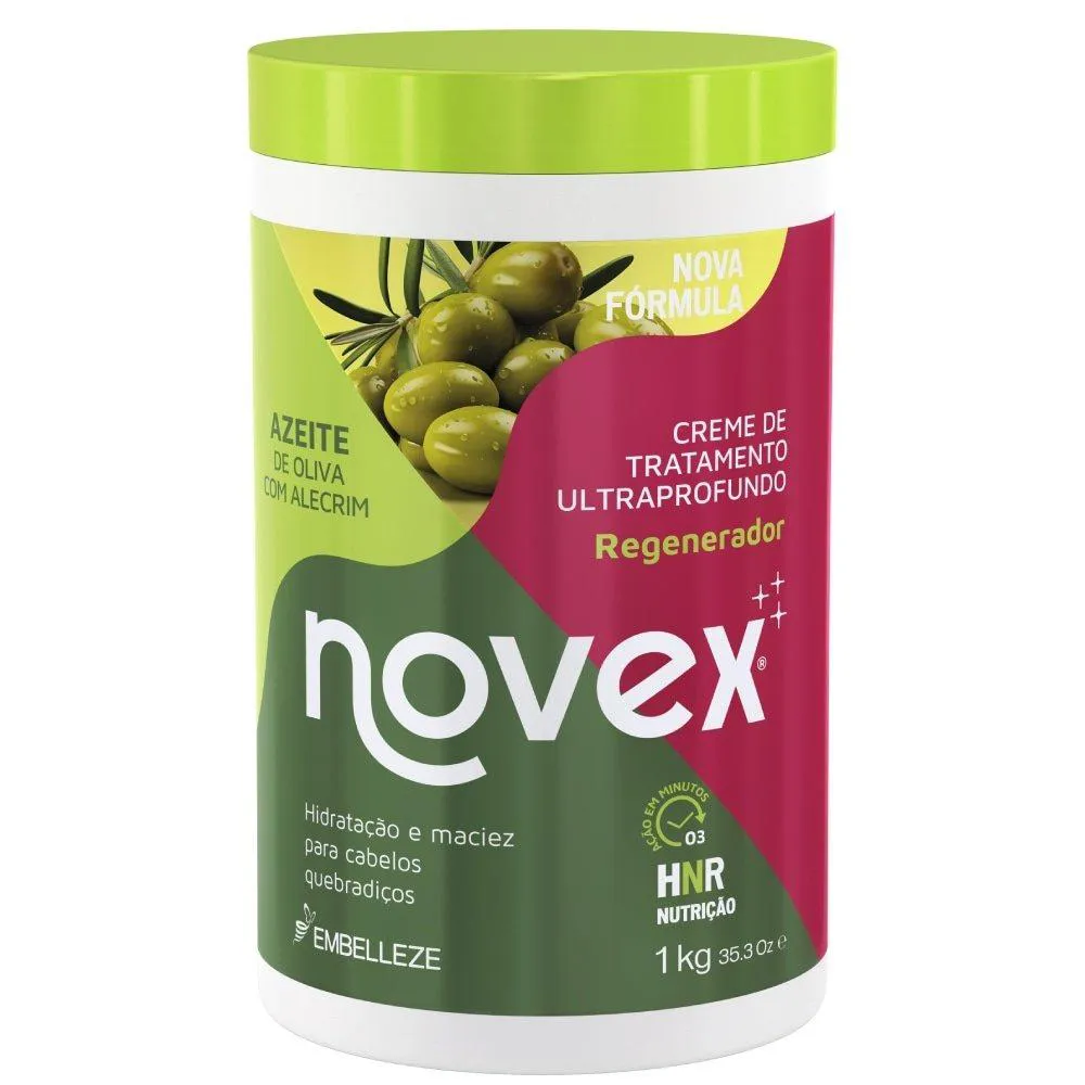 CREME DE TRATAMENTO NOVEX AZEITE DE OLIVA 1KG