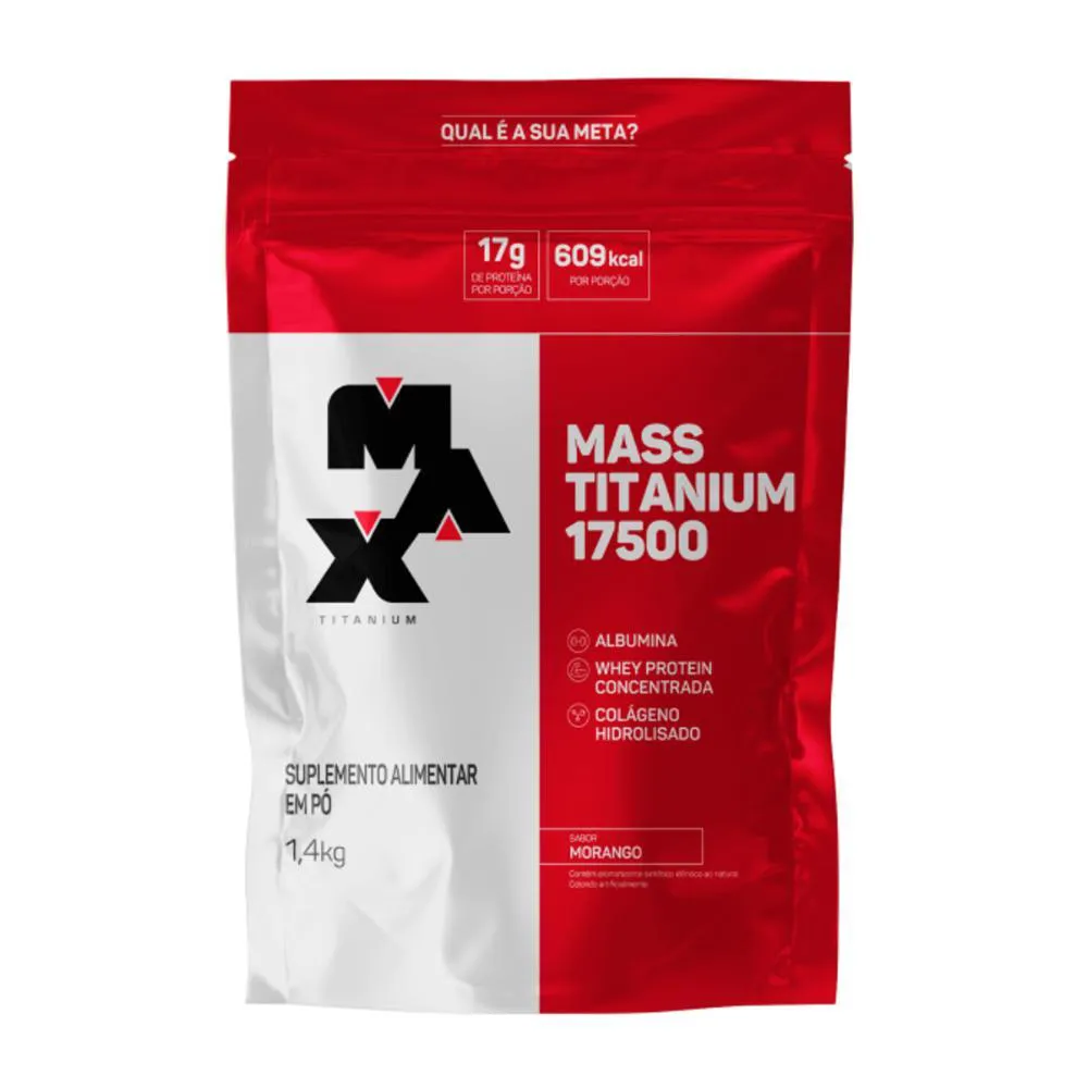 MAX TITANIUM MASS TITANIUM 17500 1400G Morango