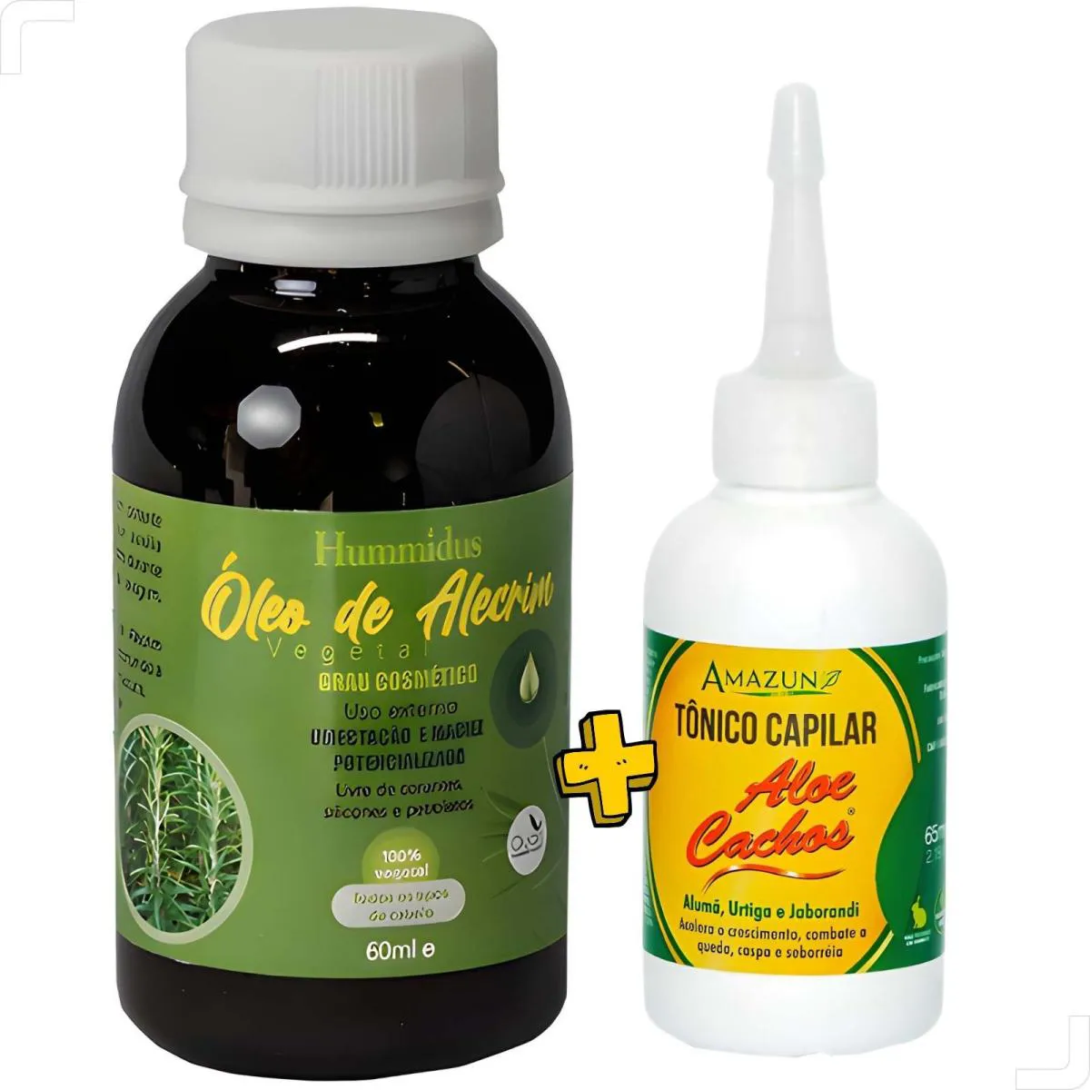 KIT ÓLEO DE ALECRIM HUMMIDUS 60ML + TôNICO DE CRESCIMENTO