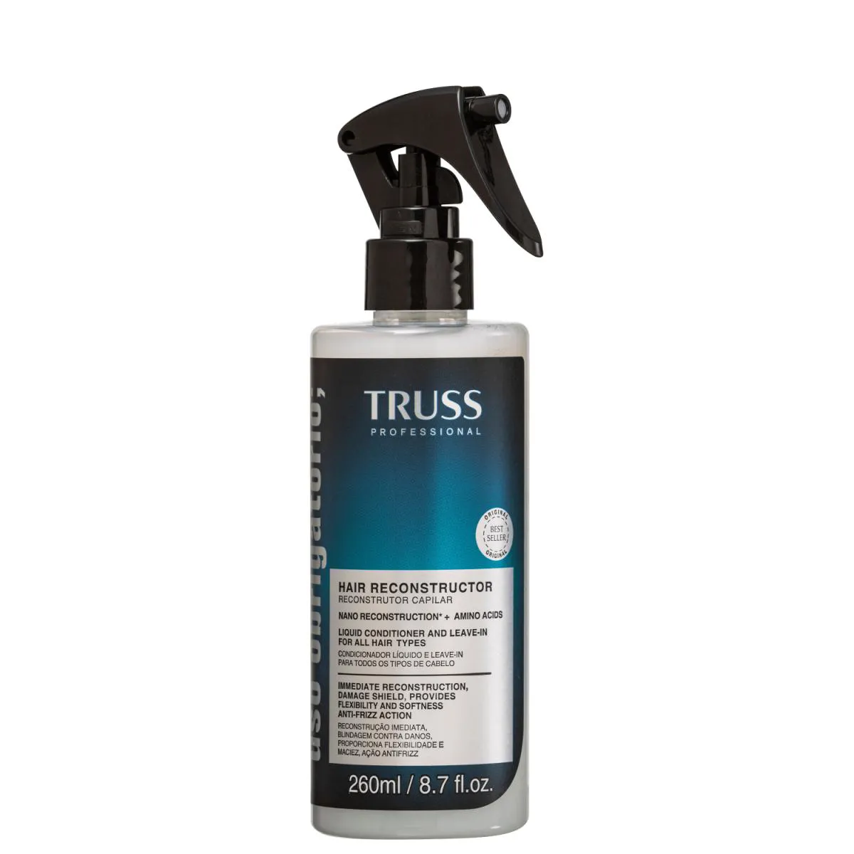 TRUSS USO OBRIGATóRIO - TRATAMENTO LíQUIDO LANçAMENTO 260ML