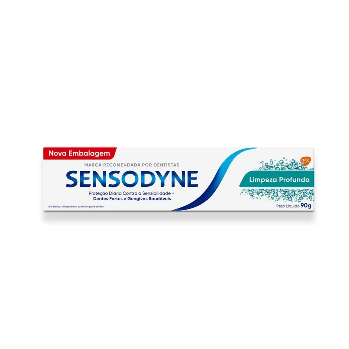 Pasta de Dente Sensodyne Limpeza Profunda com 90g