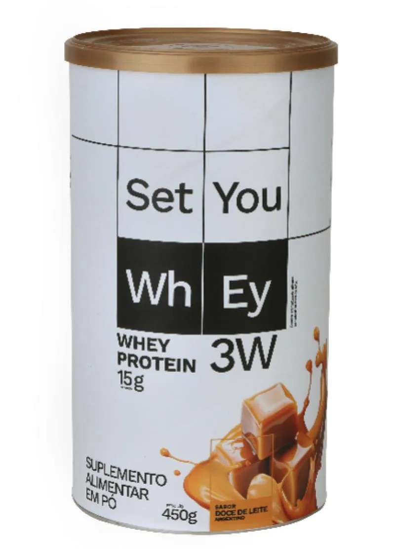 WHEY 3W SABOR DOCE DE LEITE SETYOU