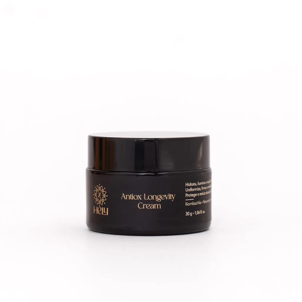 HIDRATANTE FACIAL ANTIOX LONGEVITY CREAM PARA PELE SENSíVEL E MADURA