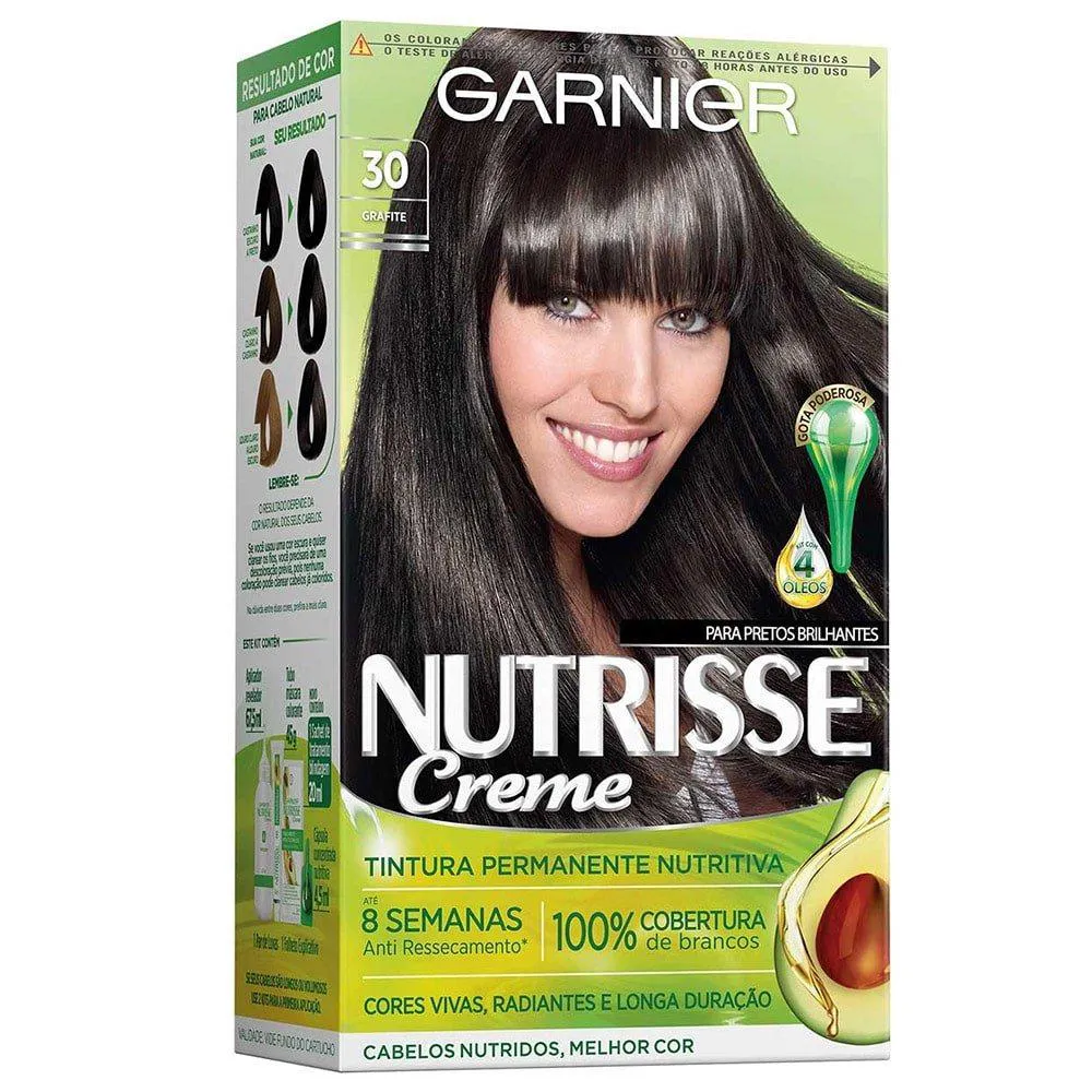 TINTURA NUTRISSE KIT 30 CASTANHO ESCURO