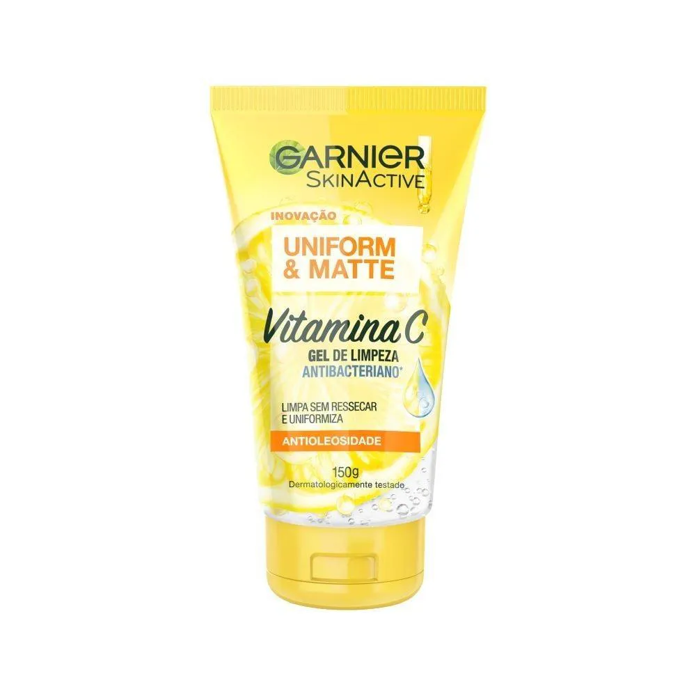Gel Limpeza Facil garnier Antibacteriano Uniform&Matte 150g