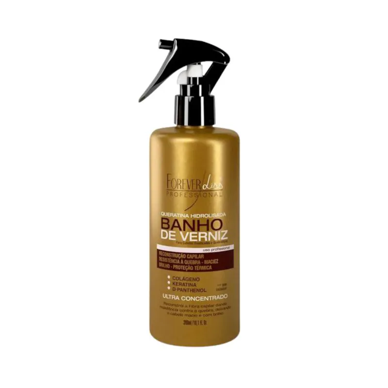 FOREVER LISS QUERATINA HIDROLISADA BANHO DE VERNIZ 300ML