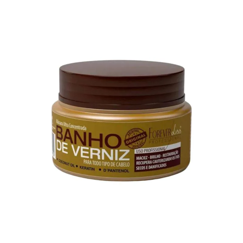 FOREVER LISS MINI MáSCARA BANHO DE VERNIZ 40G