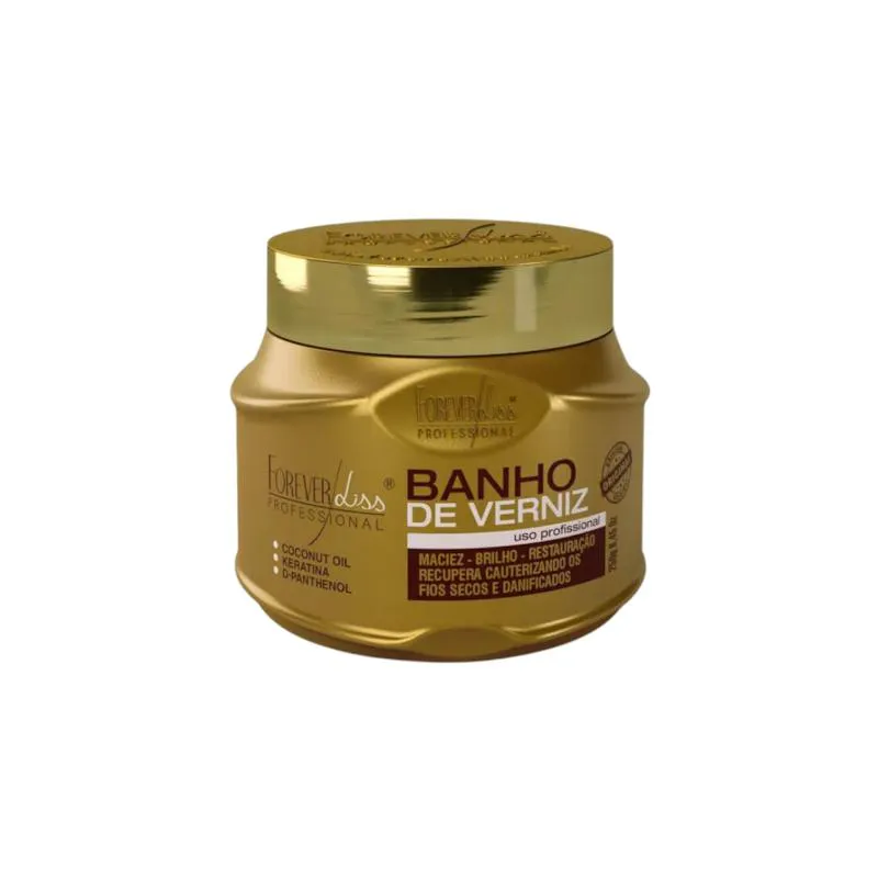 FOREVER LISS MáSCARA BANHO DE VERNIZ 250G