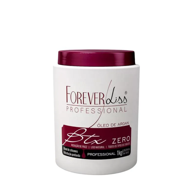 FOREVER LISS MáSCARA VOLUME ZERO ARGAN OIL 1000G
