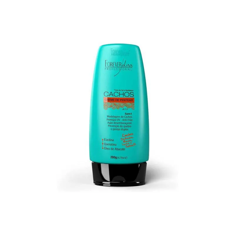 FOREVER LISS CREME DE PENTEAR CACHOS 5 EM 1 200G