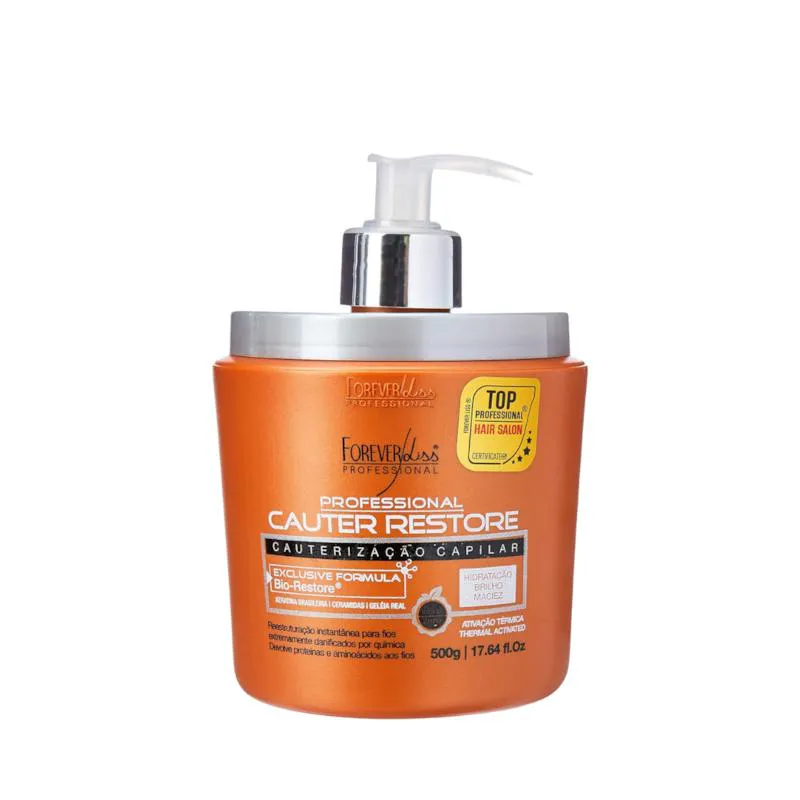 FOREVER LISS CAUTER-RESTORE PASSO ÚNICO 500G