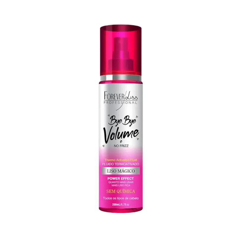 FOREVER LISS BYE BYE VOLUME E NO FRIZZ LISO MáGICO 200ML