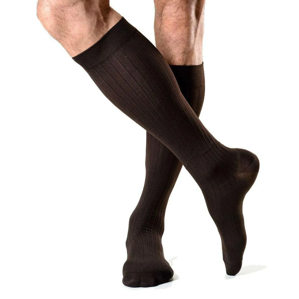 MEIA SIGVARIS ACTITUD 3/4 192B MASCULINA 20-30 MMHG MARROM G
