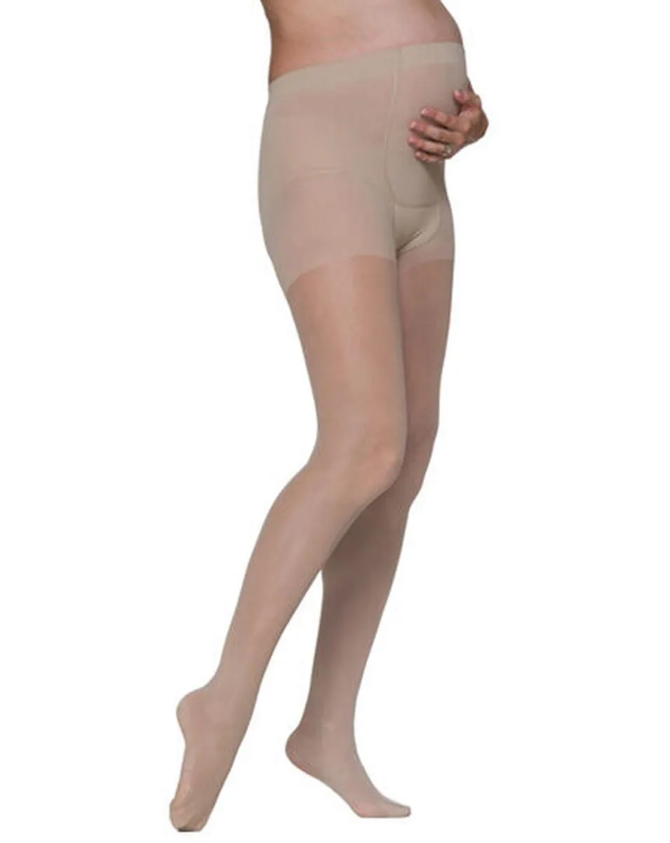 MEIA CALCA SIGVARIS GESTANTE 120A 15-20 MMHG PONTEIRA ABERTA C Natural