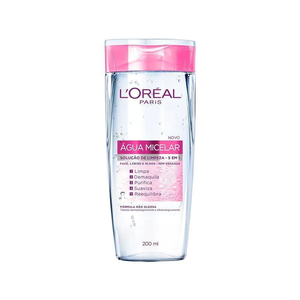 ÁGUA MICELAR LOREAL DEMAQUILANTE 200ML