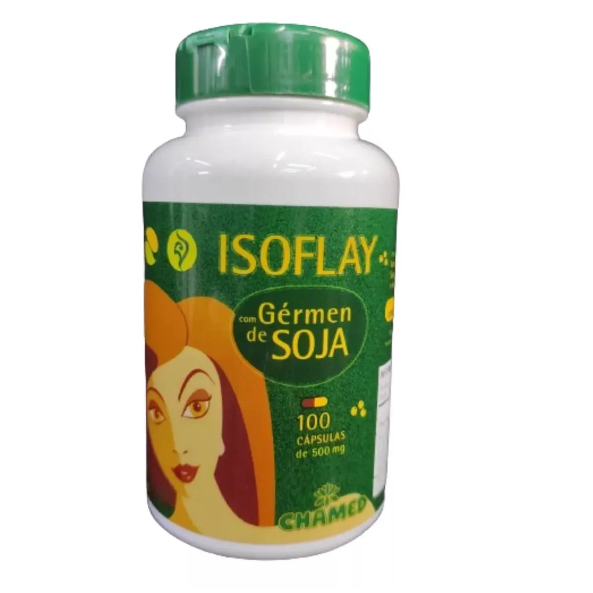 ISOFLAY COM GéRMEN DE SOJA 100 CAPS - CHAMED