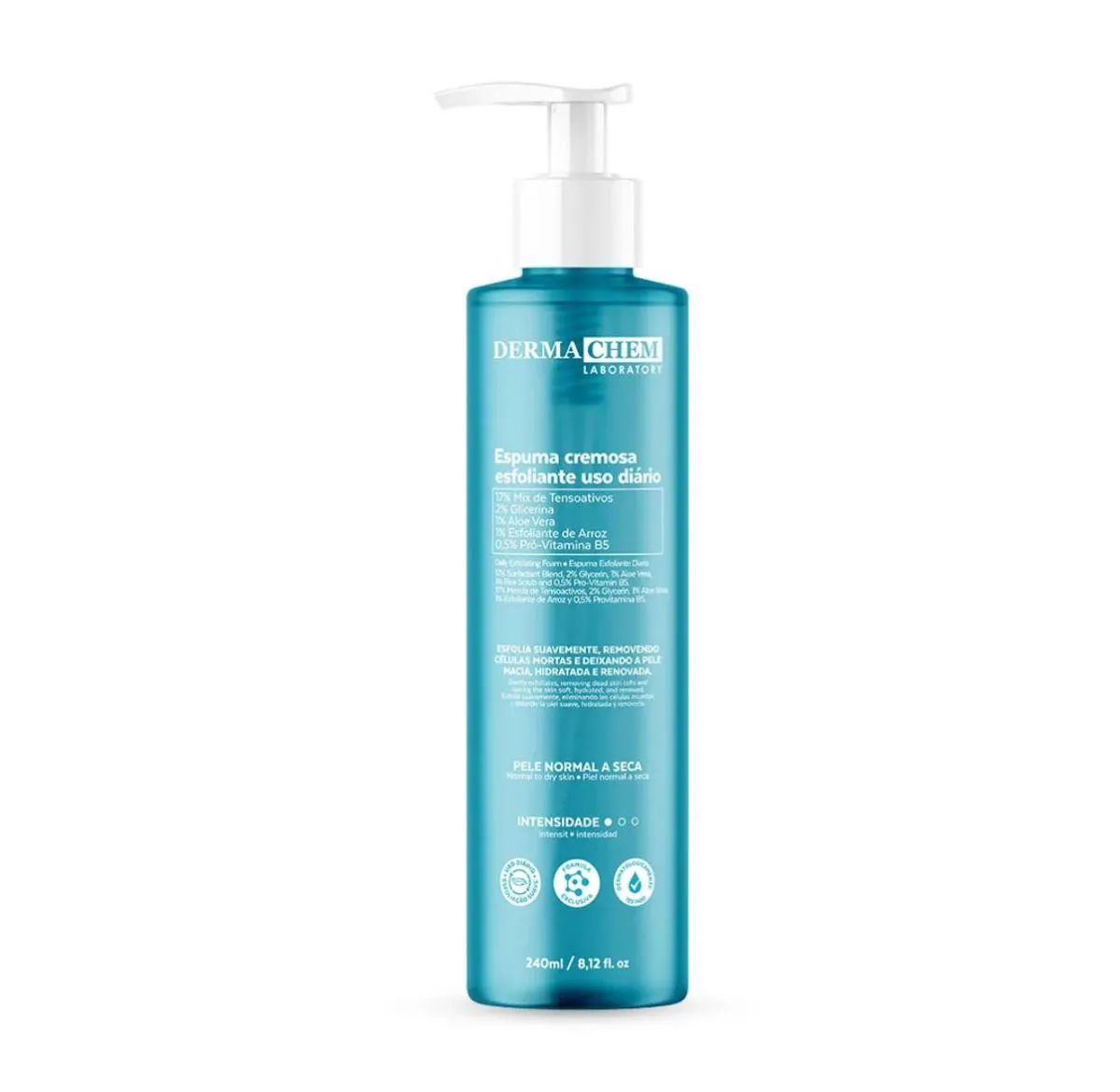 DERMACHEM ESPUMA CREMOSA ESFOLIANTE 250ML