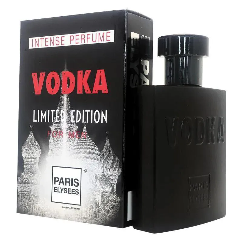 VODKA LIMITED EDITION PARIS ELYSEES EAU DE TOILETTE - PERFUME MASCULINO 100ML