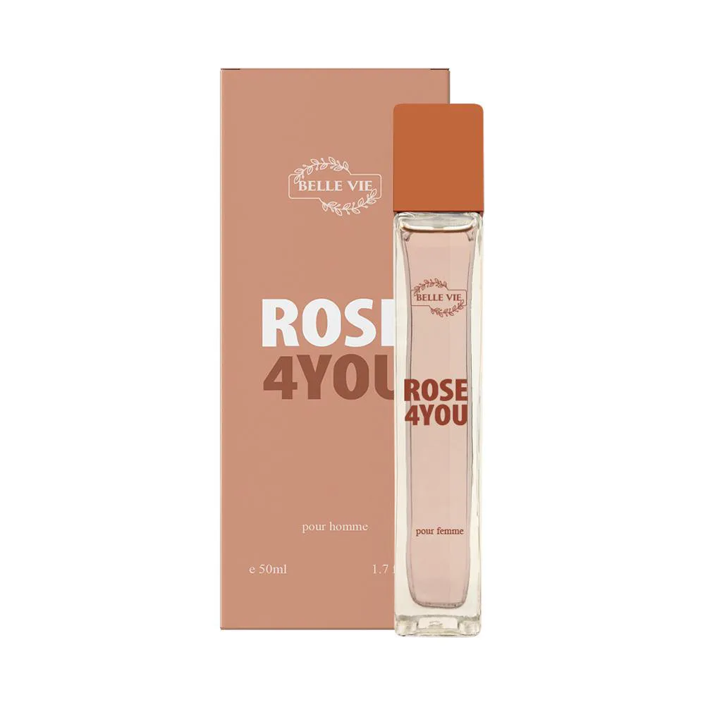 ROSE 4YOU FEMME DEO COLôNIA BELLE VIE - PERFUME FEMININO 50ML