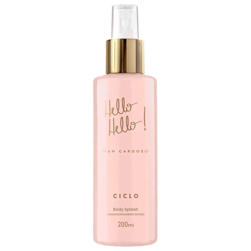 HELLO HELLO! CICLO COSMéTICOS BY NAH CARDOSO - BODY SPLASH 200ML