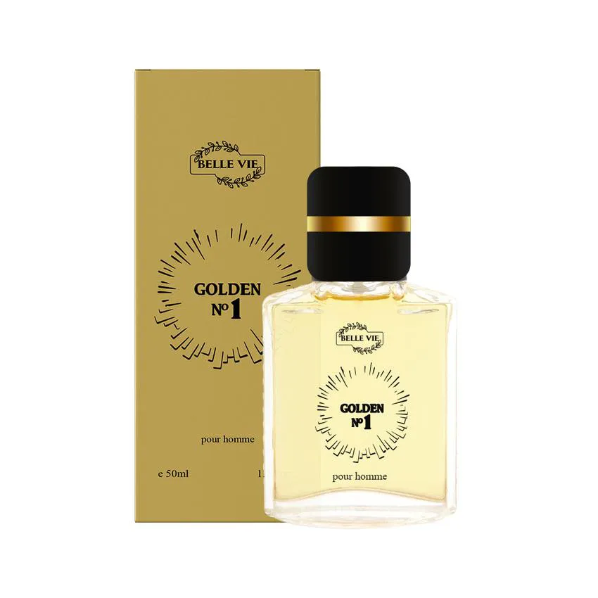 GOLDEN N°1 DEO COLôNIA HOMME BELLE VIE - PERFUME MASCULINO 50ML