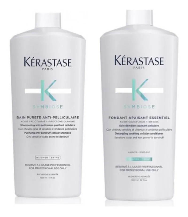 KIT KéRASTASE SYMBIOSE BAIN PURETé+CONDICIONADOR APAISANT 1L