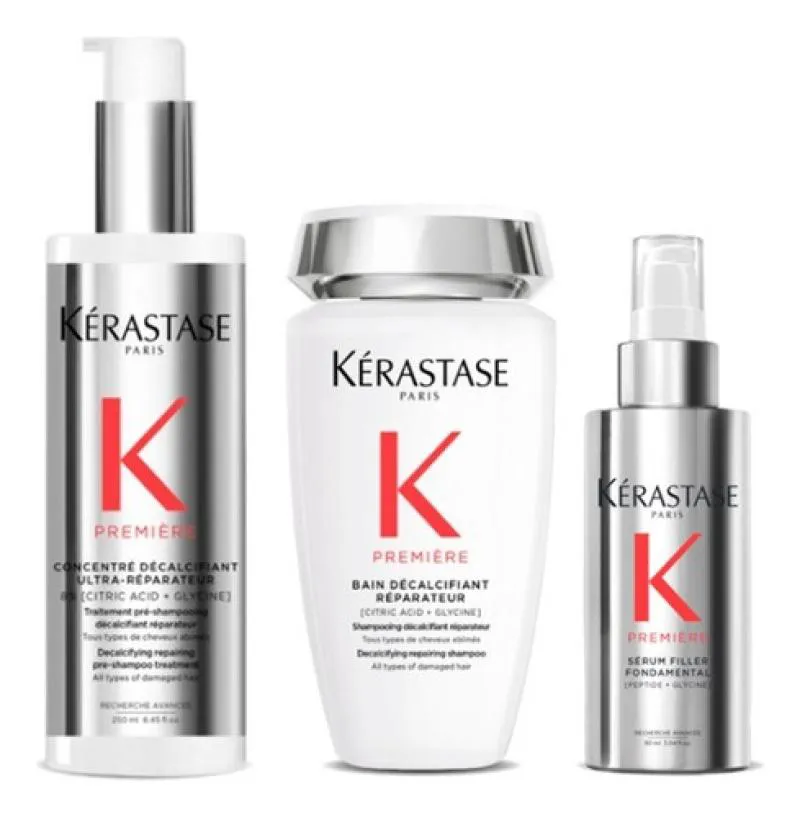 KIT KéRASTASE PREMIERE PRé SHAMPOO+ SHAMPOO PQ+ LEAVEIN 90ML