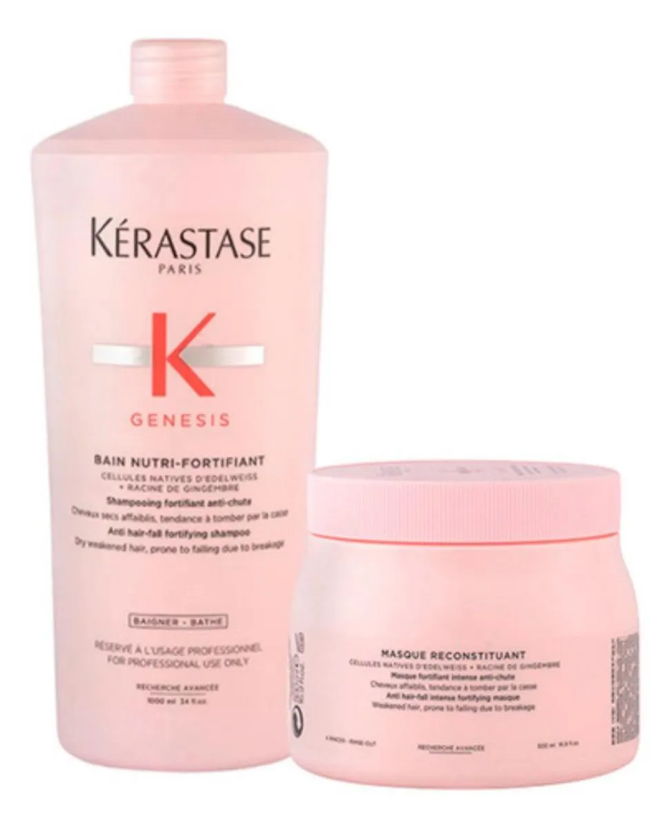 KIT KéRASTASE GENESIS NUTRI-FORTIFIANT SHAMPOO 1L+ MASC 500G