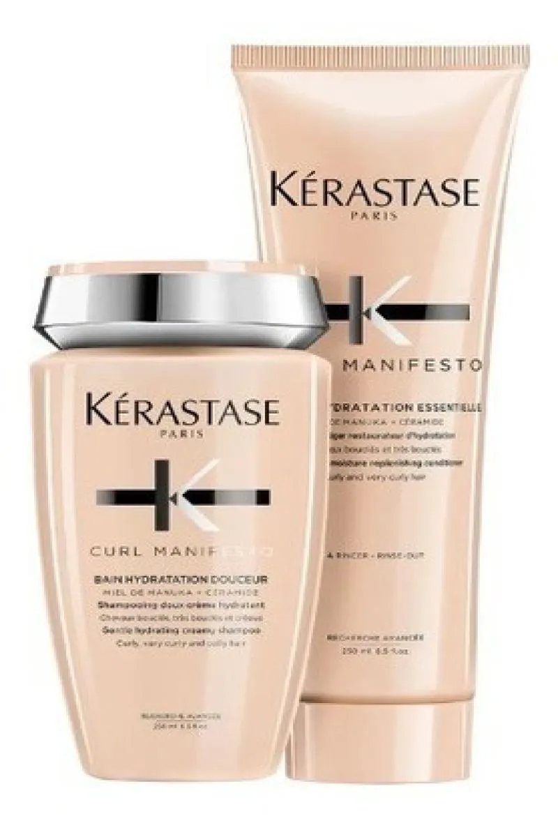 KIT KéRASTASE CURL MANIFESTO SHAMPOO + CONDICIONADOR 250MLS