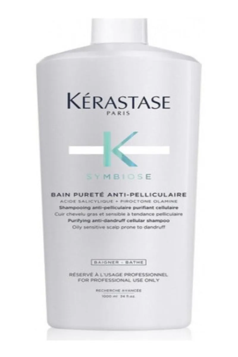 KéRASTASE SYMBIOSE BAIN PURETé ANTI- PELLICULAIRE SHAMPOO 1L