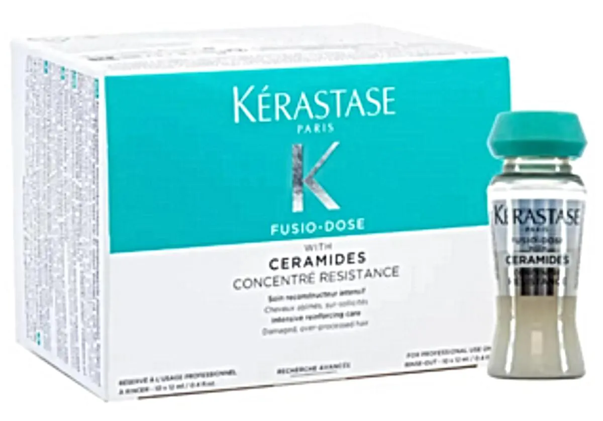 KéRASTASE FUSIO-DOSE RESISTANCE CERAMIDES - AMPOLA 10X12MLS