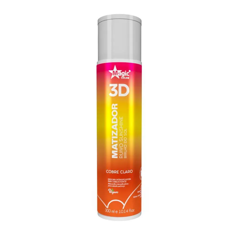 MAGIC COLOR MATIZADOR RUIVO SUMMER VERãO EFEITO COBRE DOURADO 300ml