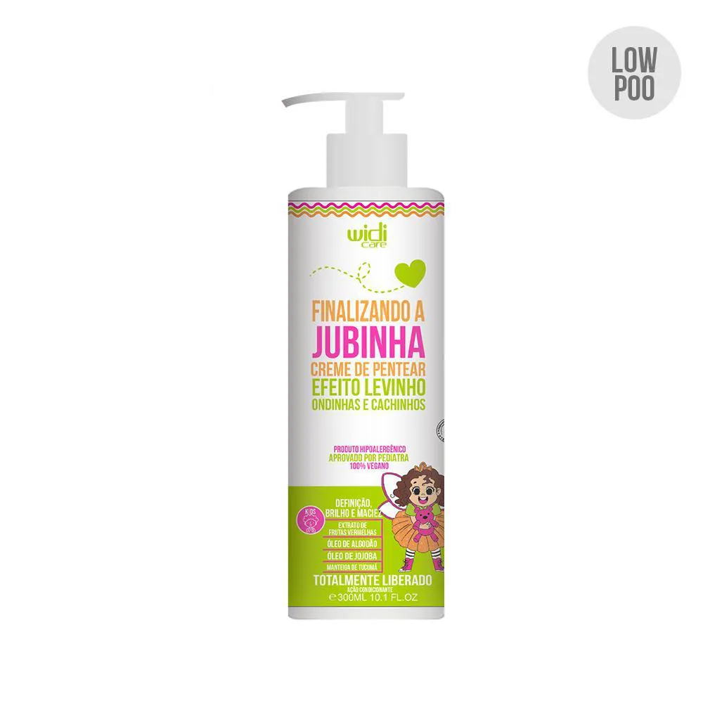 FINALIZANDO A JUBINHA CREME DE PENTEAR WIDI CARE EFEITO LEVINHO 300ML