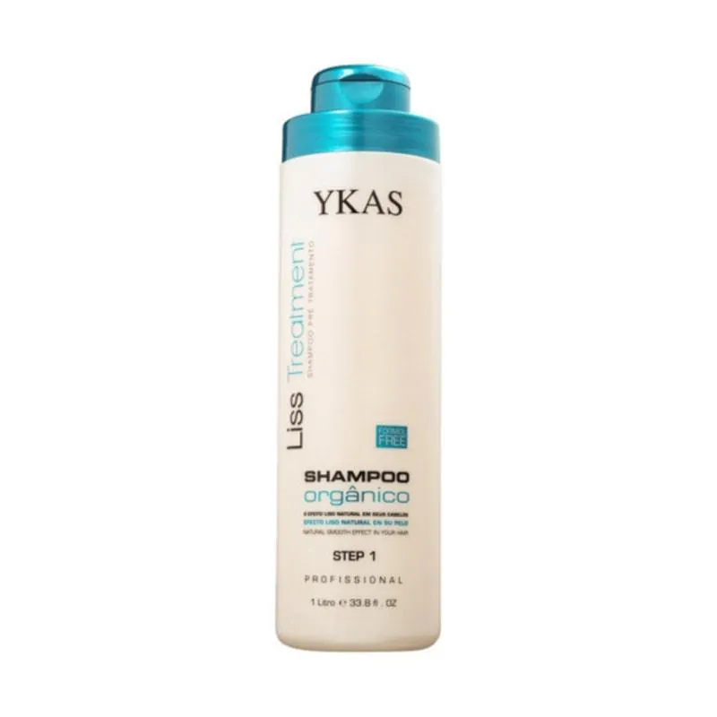 YKAS LISS TREATMENT ORGâNICO STEP 1 SHAMPOO 1L