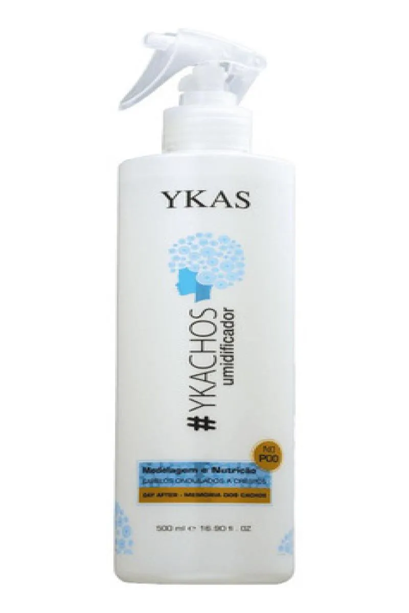 YKAS #YKACHOS UMIDIFICADOR DE CACHOS 500ML
