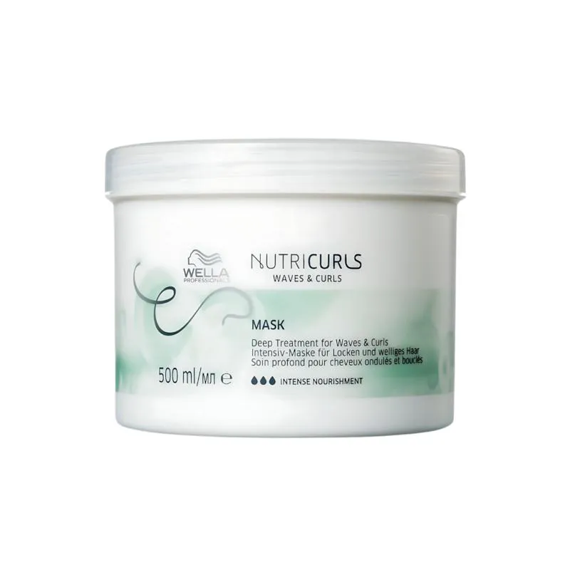WELLA PROFESSIONALS NUTRICURLS MáSCARA DE NUTRIçãO 500ML