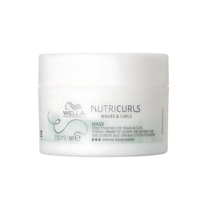 WELLA PROFESSIONALS NUTRICURLS MáSCARA DE NUTRIçãO 150ML