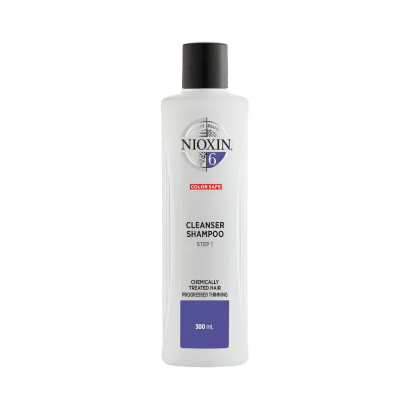 WELLA NIOXIN SYSTEM 6 CLEANSER SHAMPOO 300ML